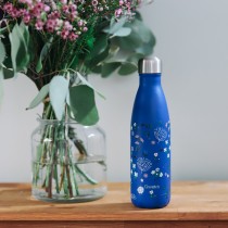 Bouteille isotherme nomade 500ml Fleurs champêtres