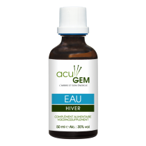 Acu-Gem Eau Hiver 15ml Alphagem, soutient vos organes énergétiques que sont le rein et la vessie.