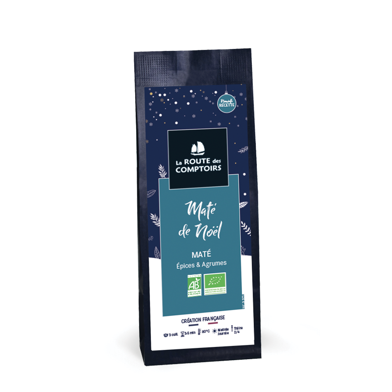 Thé blanc Neiges de Noël - Thé bio aux épices et agrumes - Sachet 20 g