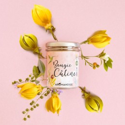 Bougie Câline 100% naturelle vegan 150g Aromandise