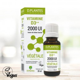 Vitamine D3++ 2000UI 20ml du Laboratoire D.Plantes