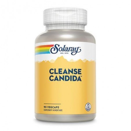 Complément Alimentaire Cleanse Candida Solaray en 90 capsules