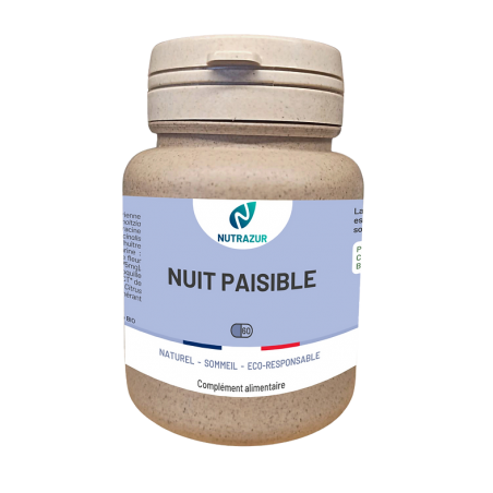 Nuit paisible 60 gélules de Nutrazur