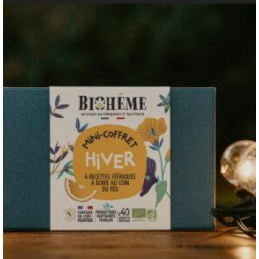 Mini-coffret Hiver – Assortiment de 4 recettes infusions – Gamme Biohême