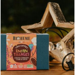 Mini-coffret Enfantillages – Assortiment 4 tisanes  Biohême Bretagne