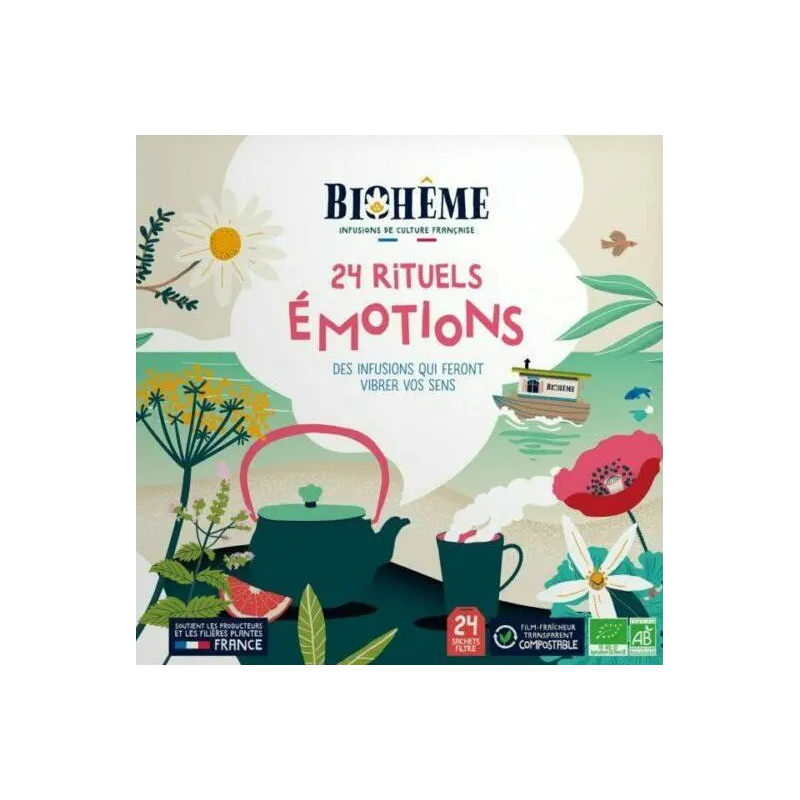 Calendrier de l'avent 24 rituels émotions de la Route des Comptoirs : 24 découvertes savoureuses !