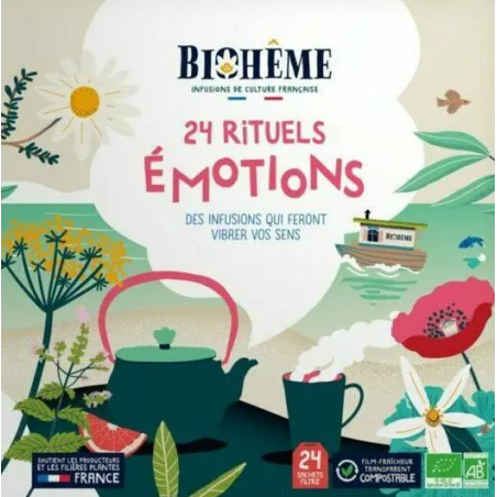 Calendrier de l'avent 24 rituels émotions de la Route des Comptoirs : 24 découvertes savoureuses !