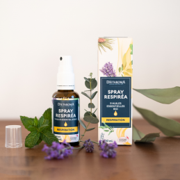 Spray Respiréa Diétaroma : dégager vos voies respiratoires
