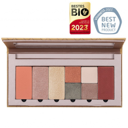 Palette maquillage Florence Benecos - Vegan et Rechargeable - Maquillage yeux, joues, bouche - Bretagne Finistère