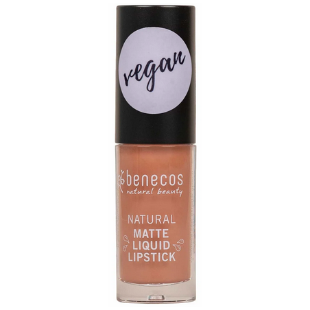 Rouge à lèvres liquide mat – Desert Rose – Beauté Naturelle Benecos - Sans transfert, longue durée