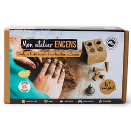 Coffret mon atelier encens DIY – Tradition millénaire – Aromandise Finistère