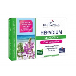 Hépadium Desmodium 20 ampoules cure détox foie de Biothalassol