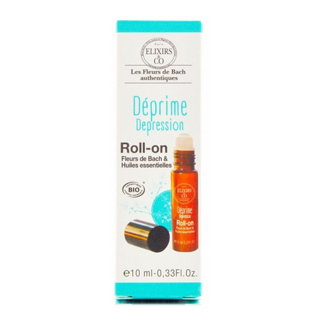 Roll-on Déprime 10ml – Fleurs de Bach - Gamme Elixirs & Co Bretagne