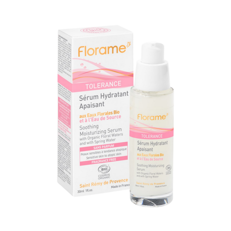 Sérum Hydratant Apaisant Florame –  Tolérance Soins Peaux Sensibles – Cosmétiques Bio Florame