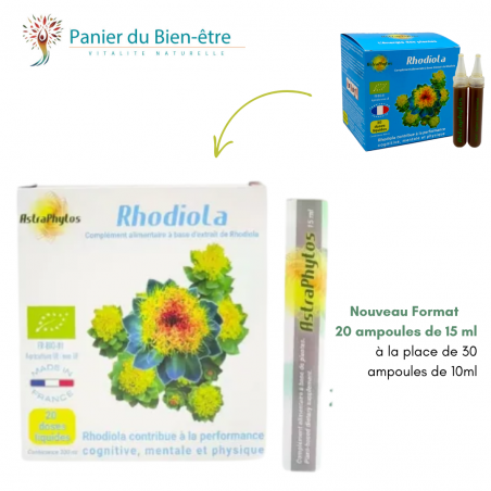 Rhodiola Rosea ou racine dorée – Stress, équilibre, nervosité – Compléments Astraphytos