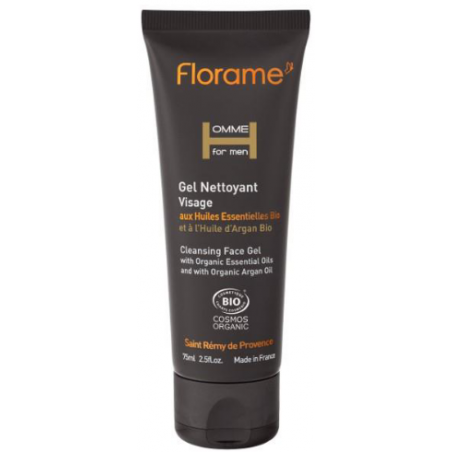 Gel Nettoyant Florame – Soin visage homme – Cosmétiques Bio Florame
