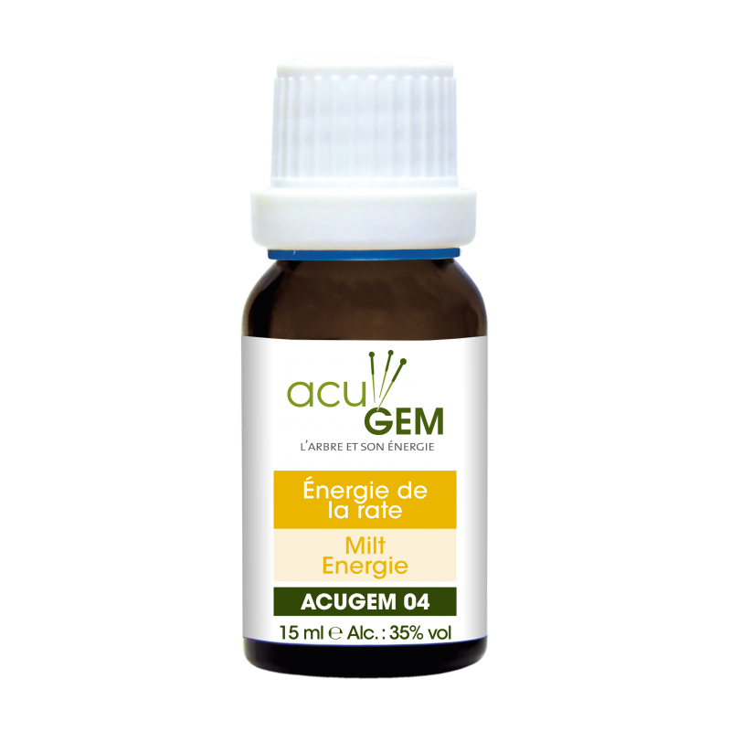 AcuGem n°04 Estomac 15ml – Énergie de la rate - Gemmothérapie Alphagem