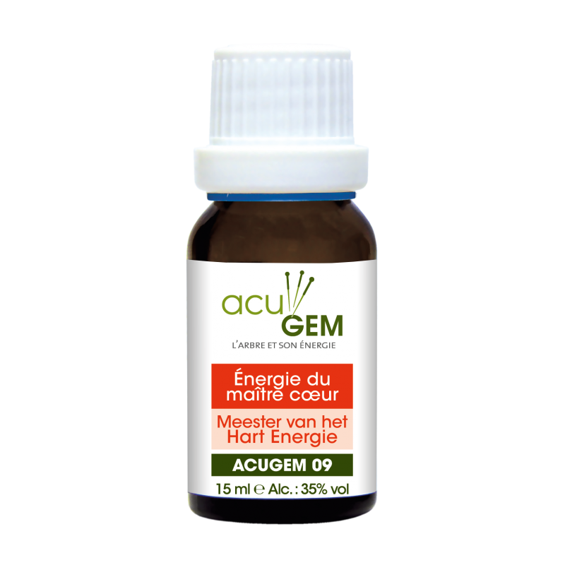 AcuGem n°09 Maître coeur 15ml – Énergie du Maître coeur - Gemmothérapie Alphagem