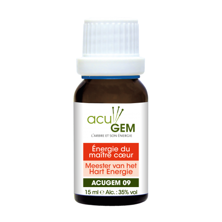 AcuGem n°09 Maître coeur 15ml – Énergie du Maître coeur - Gemmothérapie Alphagem