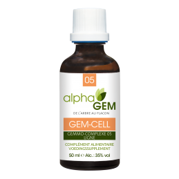 Gem-Cell 50ml – Complexe n°05 Amincissement, Sphère Dépurative - Gemmo Alphagem Finistère