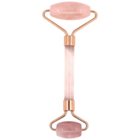 Rouleau massage Quartz rose - Soin visage - Sun & Sia Finistère