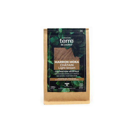 Coloration végétale Marron Moka Châtain – Plantes tinctoriales -  Laboratoire Terre de couleur