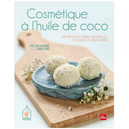 Livre Cosmétique à l'huile de coco – Recettes simples à faire chez soi – Stellina Editions La plage