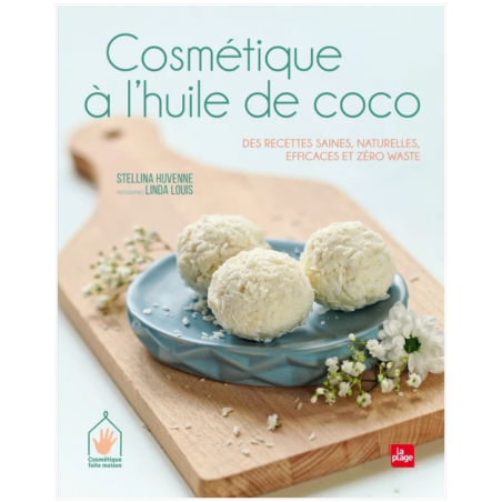 Livre Cosmétique à l'huile de coco – Recettes simples à faire chez soi – Stellina Editions La plage