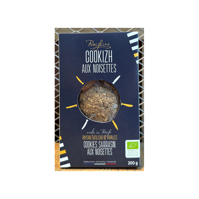Cookizh noisettes – Cookies noisettes sarrasin –  Breizhine, Bretagne