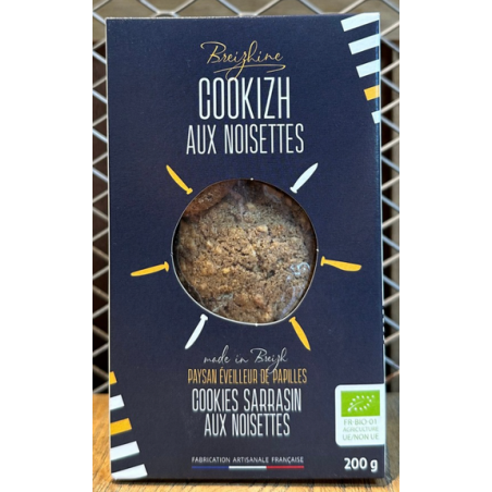 Cookizh noisettes – Cookies noisettes sarrasin –  Breizhine, Bretagne