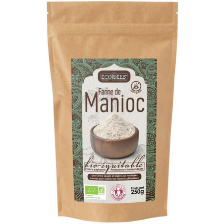 Farine de manioc – Bio & Équitable –  Écoidées