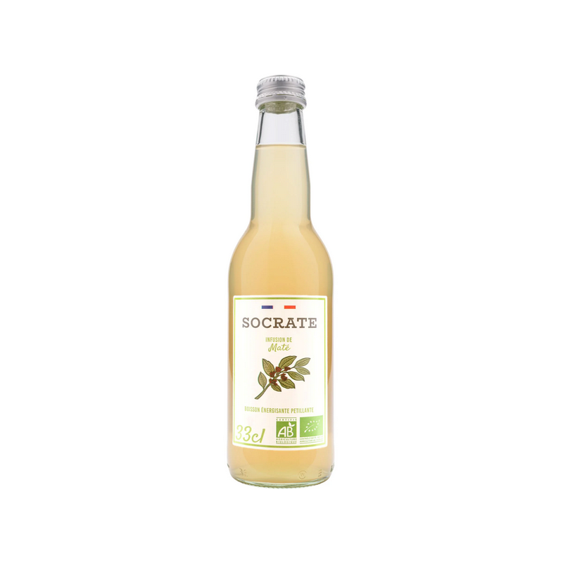 Infusion pétillante Maté bio – Citron & Agrumes  – Boissons Socrate Drinks