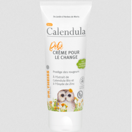 Crème pour le change – Soulage irritations de bébé -  Bio Calendula Dr Theiss