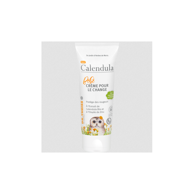 Crème pour le change – Soulage irritations de bébé -  Bio Calendula Dr Theiss