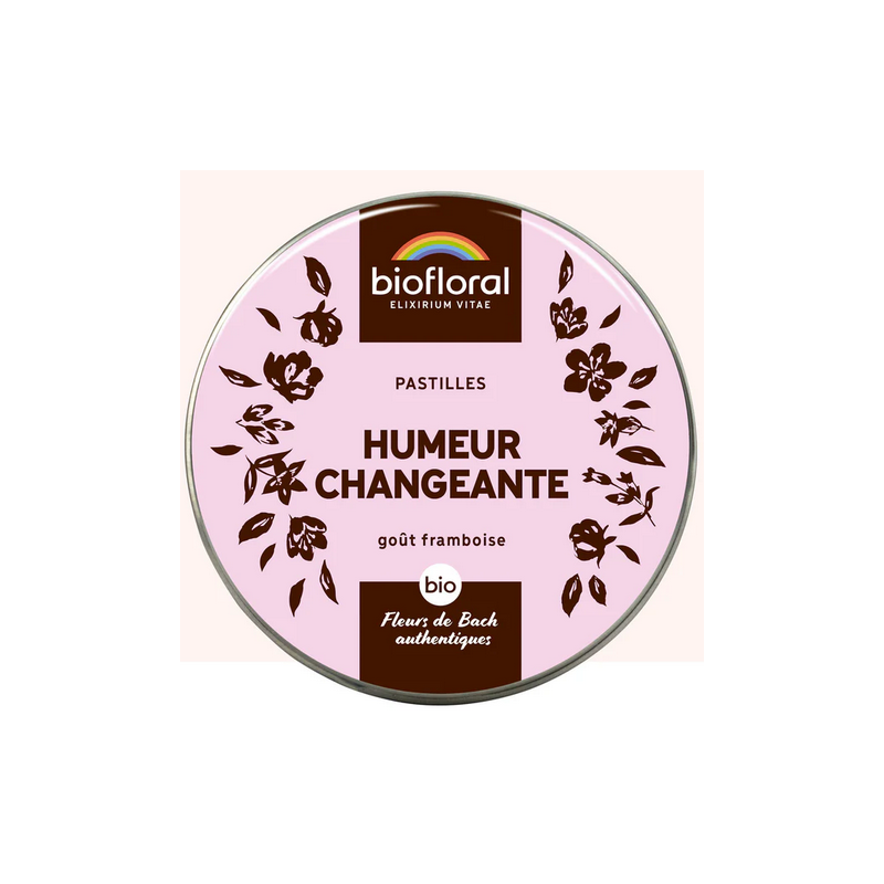 Pastilles Humeur Changeante –Équilibre émotionnel – Fleurs de bach Biofloral