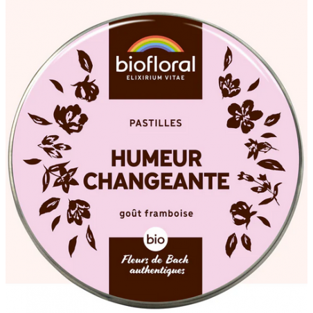 Pastilles Humeur Changeante –Équilibre émotionnel – Fleurs de bach Biofloral