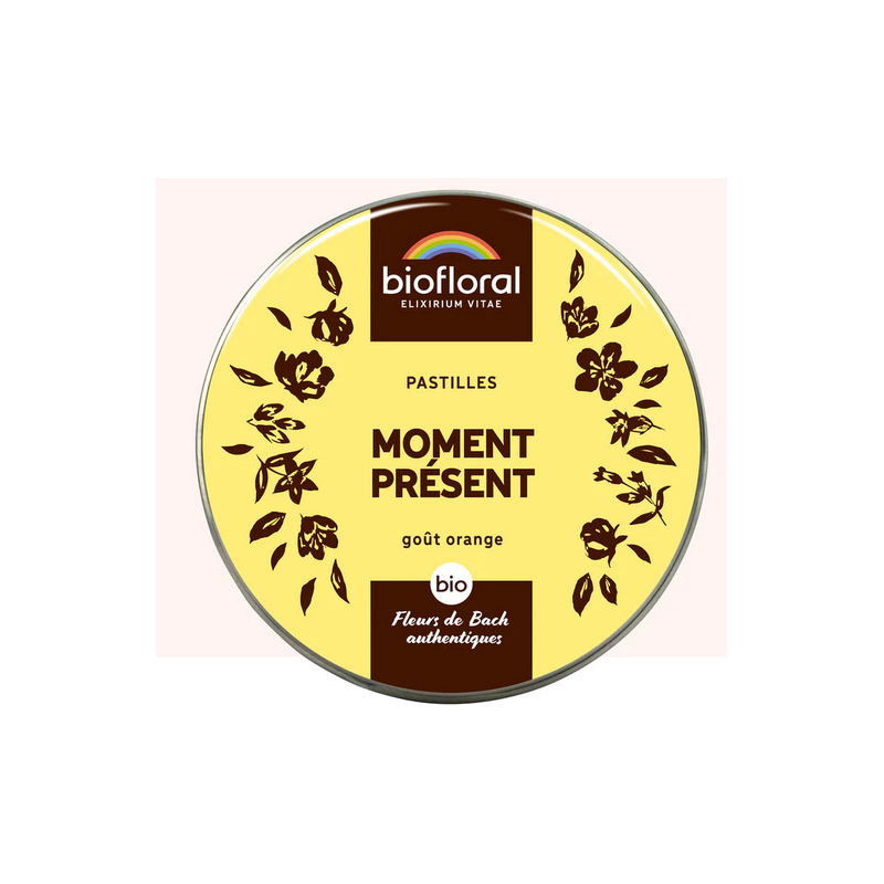 Pastilles Moment Présent – Savourer Petits Bonheurs – Fleurs de bach Biofloral