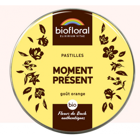 Pastilles Moment Présent – Savourer Petits Bonheurs – Fleurs de bach Biofloral