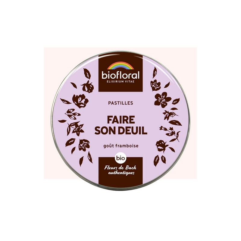 Pastilles Faire son deuil – Reconstruction émotionnelle – Fleurs de bach Biofloral