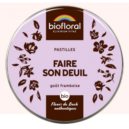 Pastilles Faire son deuil – Reconstruction émotionnelle – Fleurs de bach Biofloral