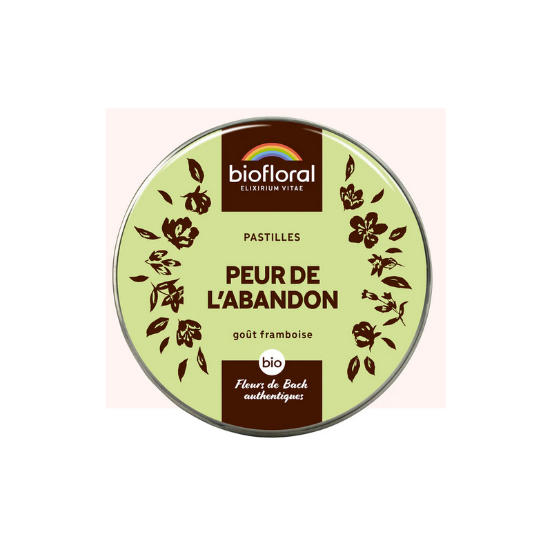 Pastilles Peur de l'abandon – Sécurité intérieur – Fleurs de bach Biofloral