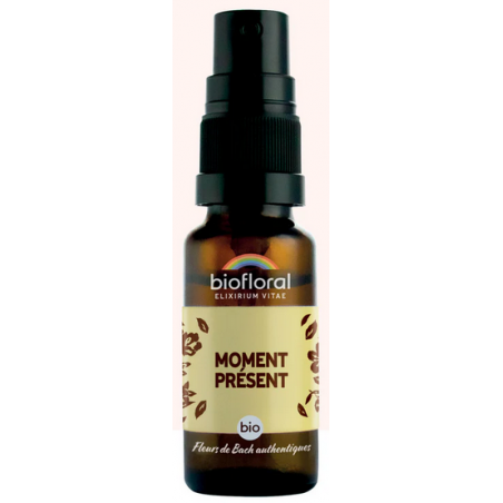 Spray Moment Présent – Savourer Petits Bonheurs – Fleurs de bach Biofloral