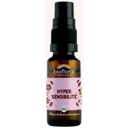 Spray Hypersensibilité – Gestion des émotions – Fleurs de bach Biofloral