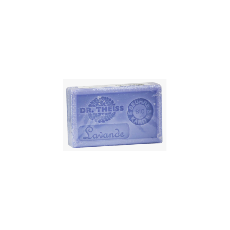 Savon de Marseille Lavande 125g – Huile olive & Beurre Karité – Cosmétiques Dr Theiss Finistère