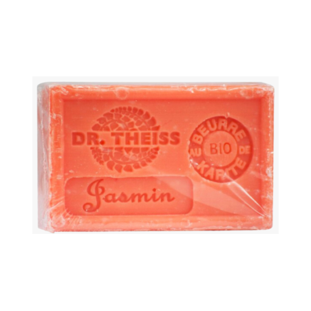Savon de Marseille Jasmin 125g – Huile olive & Beurre Karité – Cosmétiques Dr Theiss Finistère