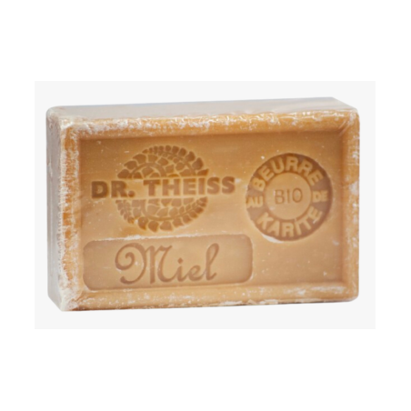 Savon de Marseille Miel 125g – Huile olive & Beurre Karité - Dr Theiss Finistère
