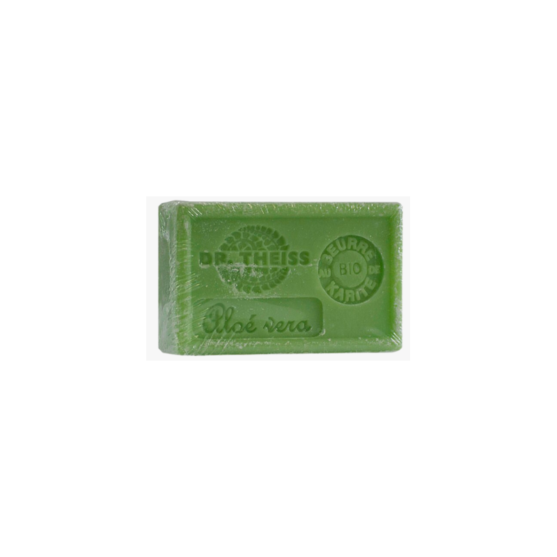 Savon de Marseille Aloé Vera 125g – Huile olive & Beurre Karité – Cosmétiques Dr Theiss Finistère