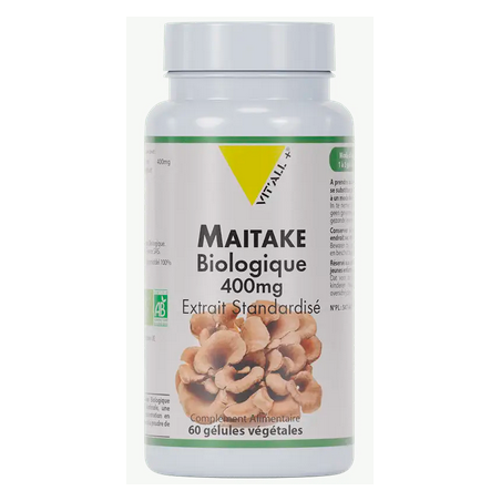 Maitaké Bio 60cp 400mg – Champignon Polypore touffe - Compléments alimentaires Vit'All+