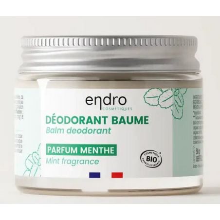 Déodorant baume menthe 50ml – Endro Cosmétiques Bretagne