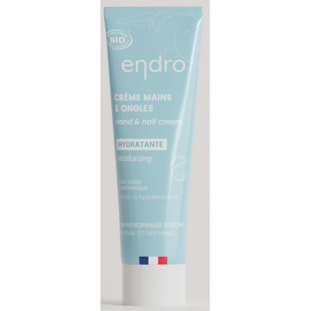 Crème mains & ongles hydratante 50ml – Hydratation & Fortification - Endro Cosmétiques Bretagne